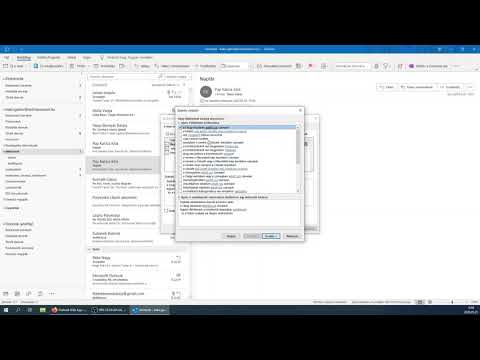 Videó: Szabály Létrehozása Az Outlook Programban