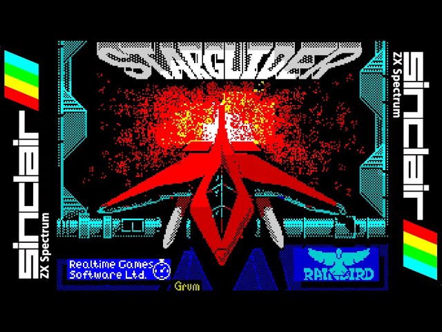 STARGLIDER 128K -=Classic Gaming=- Walkthrough, ZX Spectrum