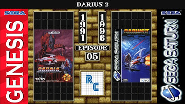 Sega Genesis Vs Sega Saturn - Darius 2