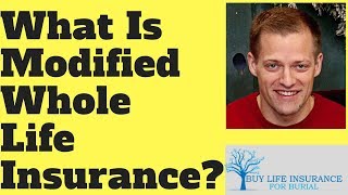What Is Modified Whole Life Insurance?