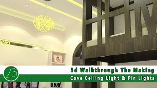 How to make a Cove Ceiling Light & Pin Light Lumion Tutorial