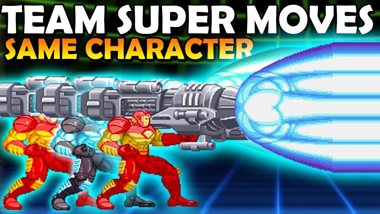 Marvel vs Capcom 2 All Triple Team Hyper Super Combo Moves Same ...
