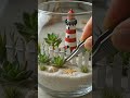 Miniature Coastal Terrarium #craft #diy #art #shorts #ytshorts