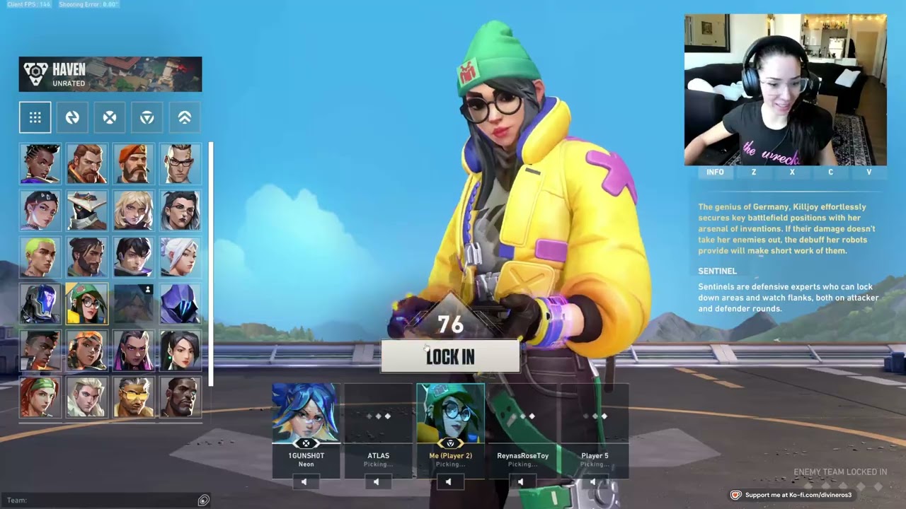 Mid Day Vampire Gaming | VALORANT | DivineRos3