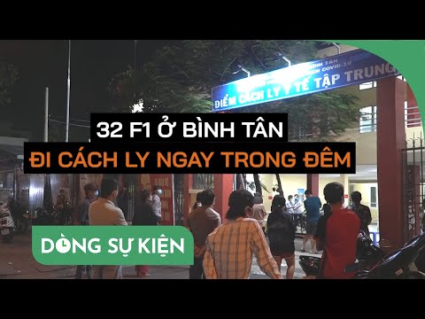 Video 32 trường hợp F1 ở Bình Tân đi cách ly tập trung trong... - YouTube