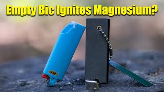 Can an Empty Lighter Start a Fire?