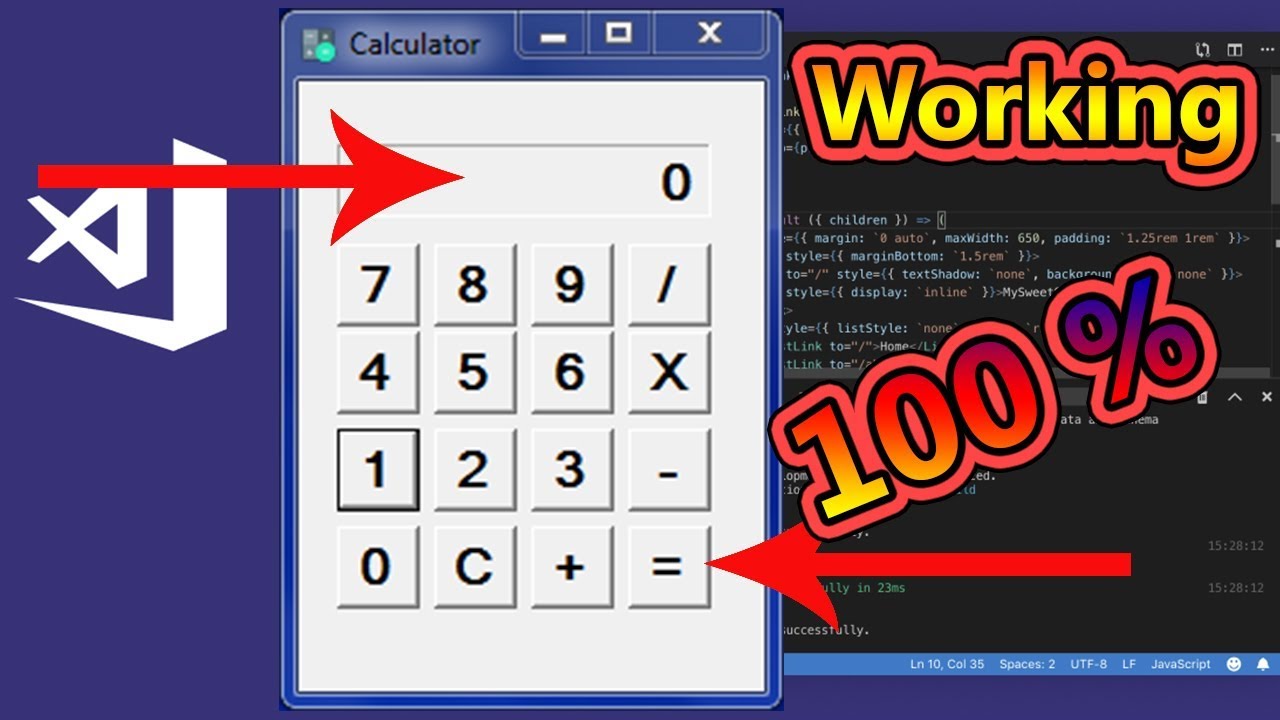 How to create calculator in C++ using Visual Studio 2013 working YouTube