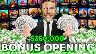 $350,000 BONUS OPENING WITH VIEWERS! (35 SLOTS)