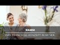 Clevere geschftsidee im seniorenmarkt  das franchisesystem hamsi in 60 sek erklrt