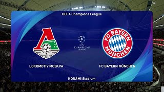 PES 2021 | Lokomotiv Moskva vs Bayern Munchen | UEFA Champions League UCL | Gameplay PC