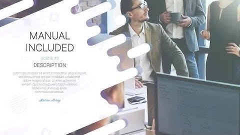 Modern Corporate Slides After Effects Templates