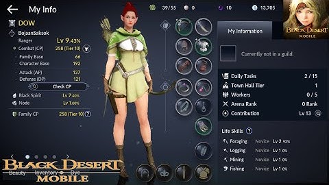 Black Desert Mobile - Gameplay Walkthrough - First Look Part 1