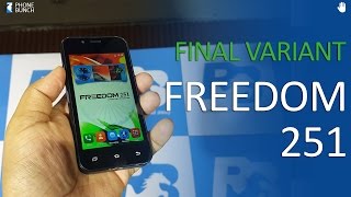 Freedom 251 Final Variant Hands on - Still Not Available screenshot 3