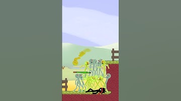 Stickman vs Zombie apocalypse gameplay shooter walkthrough Android