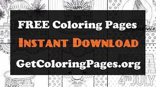 Free printable patriotic coloring pages