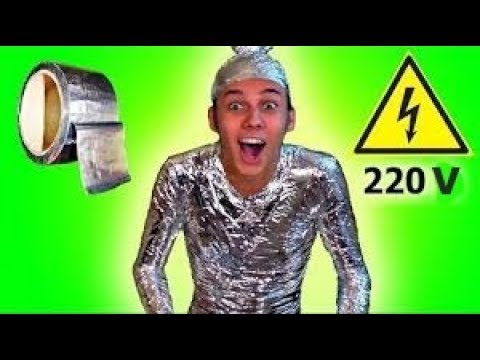 Wie wird man UNVERWUNDBAR zum STROM..? EXPERIMENT
