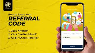 How to Share Referral Code on PocketYou Asia