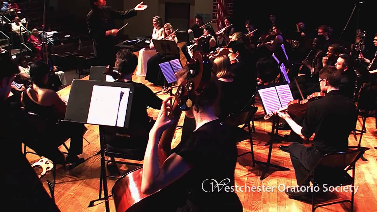 Introduction from Christus am Ölberge, Westchester Oratorio Society, Benjamin Niemczyk