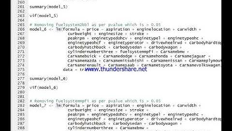 linear regression assignment