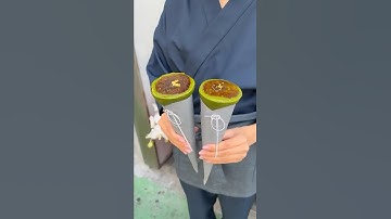 Matcha Brulee Crepe🍵