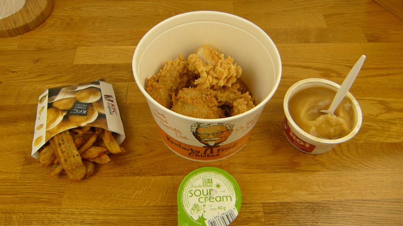 kfc birthday bucket youtube