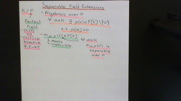 Separable Field Extensions