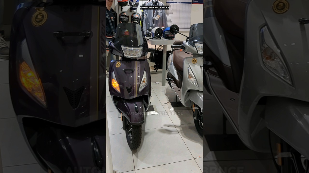 TVS Jupiter Classic | Grey Color | Purple Color 