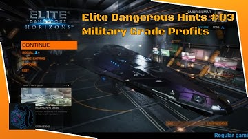 Hints & Tips - Military Grade Profits: Using EDDB to Find High Profit Goods (ED Tips 03)