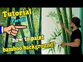 ART | BAMBOO BACKDRAFT WALL PAINTING | KAWAYAN DRAWING