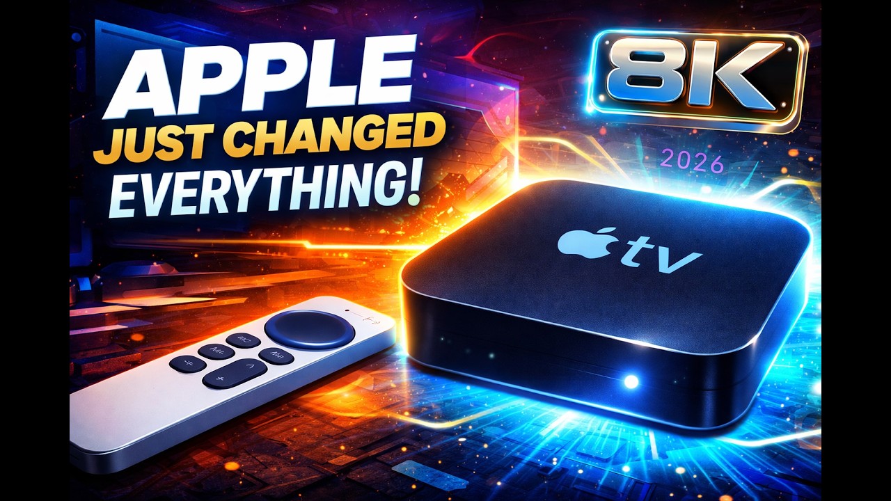 NEW Apple TV (2026) - Now Finally 8K, A19 Chip & Console Killer