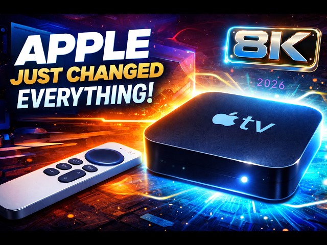 その他 Apple TV NEW Apple TV (2026) - Now Finally 8K, A19 Chip & Console Killer