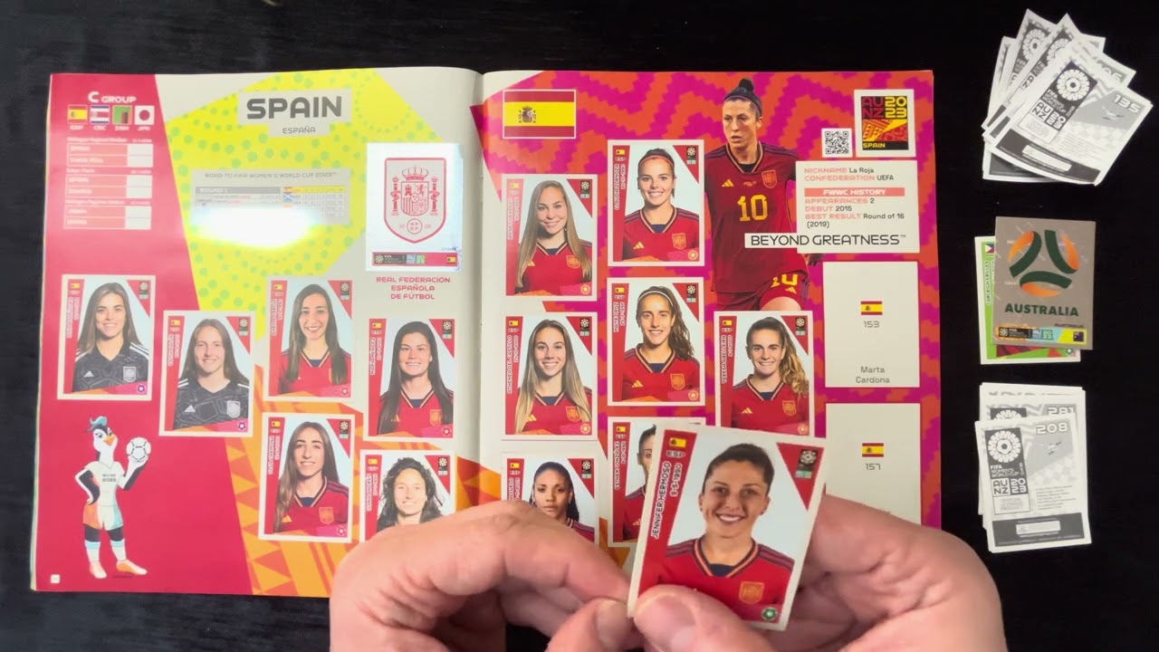 Panini FIFA Women's World Cup 2023 Sticker Album Part 19- Swaps