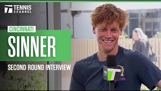 Jannik Sinner Talks Vacation, Golf Skills, and Mixed Doubles with Emma Navarro | 2025 Cincinnati