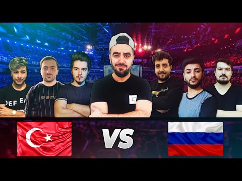 TÜRKIYE - RUSYA 3-0 (TÜYLER DIKEN DIKEN) - PUBG MOBILE