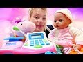 Spielspaß mit Puppen - Peppa Wutz und Baby Born - Neue Kleidung