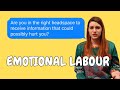 Online Boundaries and Emotional Labour