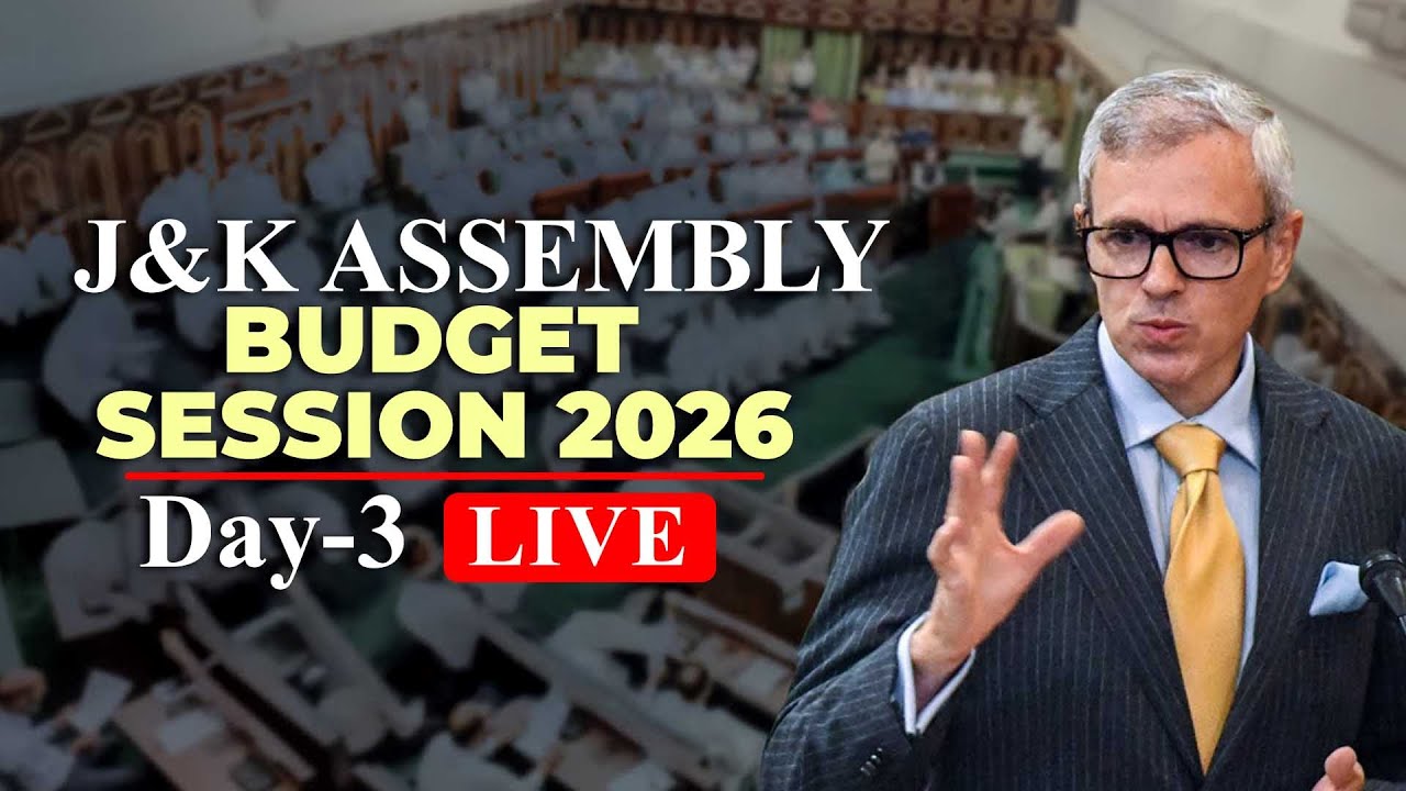 LIVE: J&K Assembly Budget session | Pir Panjal Range | CM Omar Abdullah | BJP | PDP | NC