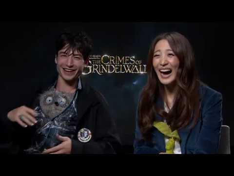 Fantastic Beasts: Ezra Miller would love to see a non-binary magical human in the Wizarding World - YouTube