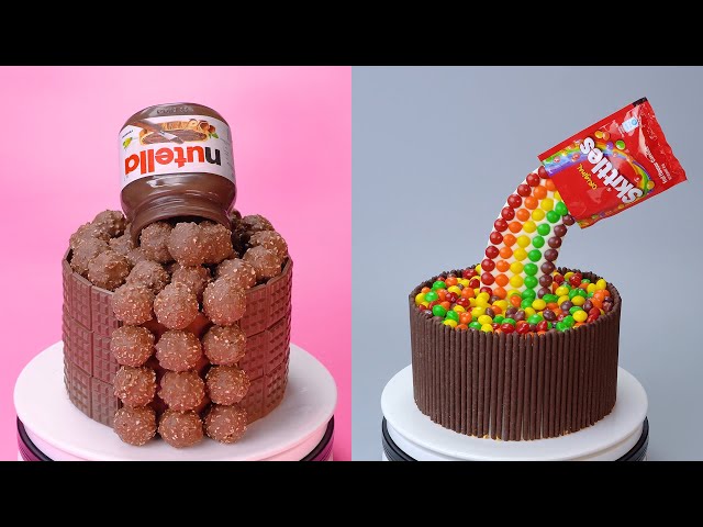 Compilação das melhores ideias para decoração de bolos | Tutoriais de bolo tão gostoso | TA Cakes class=