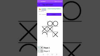 Tic Tac Toe Multiplayer Difficulty Level Game screenshot 1