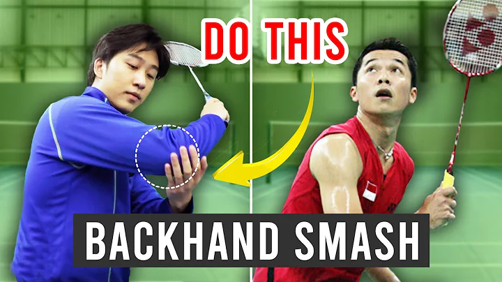 5 Steps to BACKHAND SMASH like Taufik Hidayat