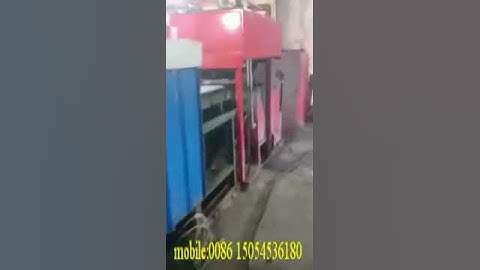 small egg tray machine with single layer dryer working in Algeria