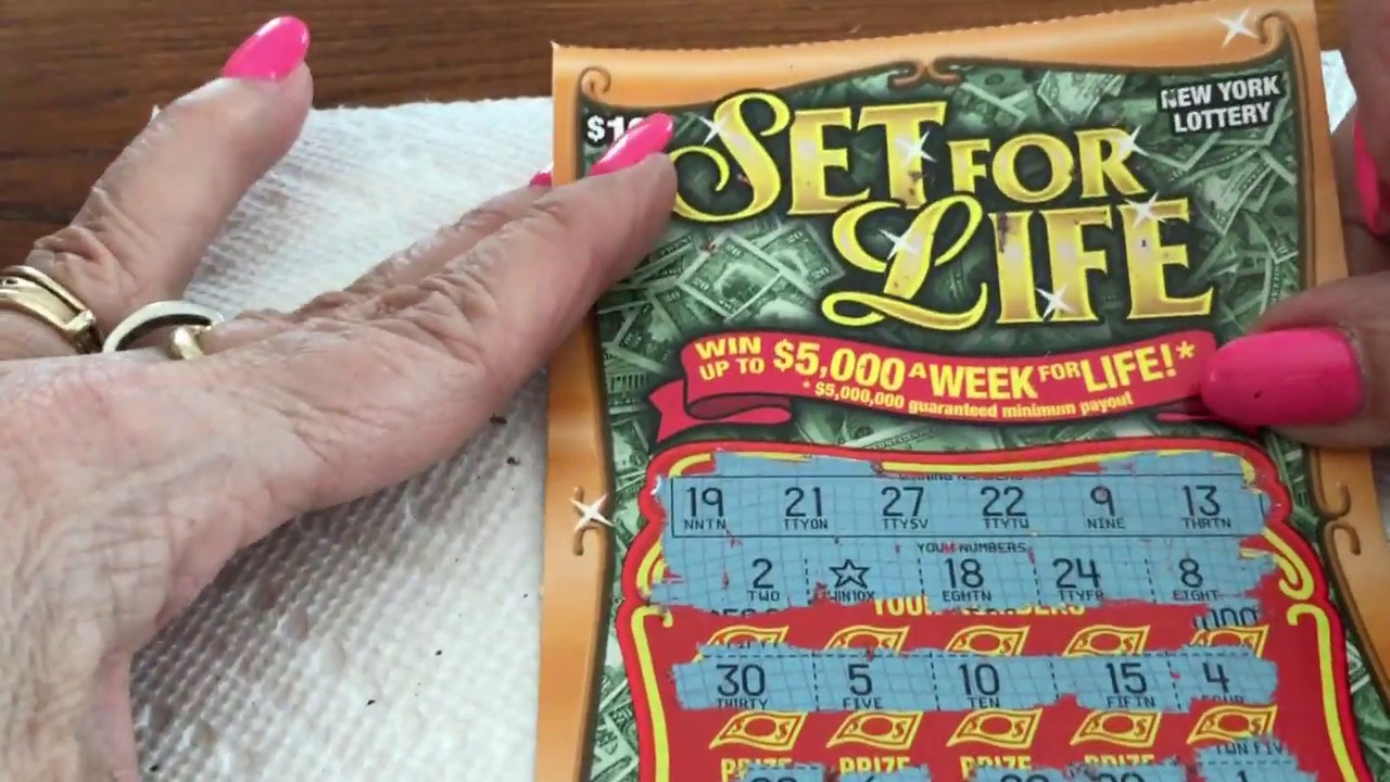 $10 SET FOR LIFE - NICE WIN! 10X MONEY! Lottery Bengal cat Scratch Off NYS instant win tickets ...