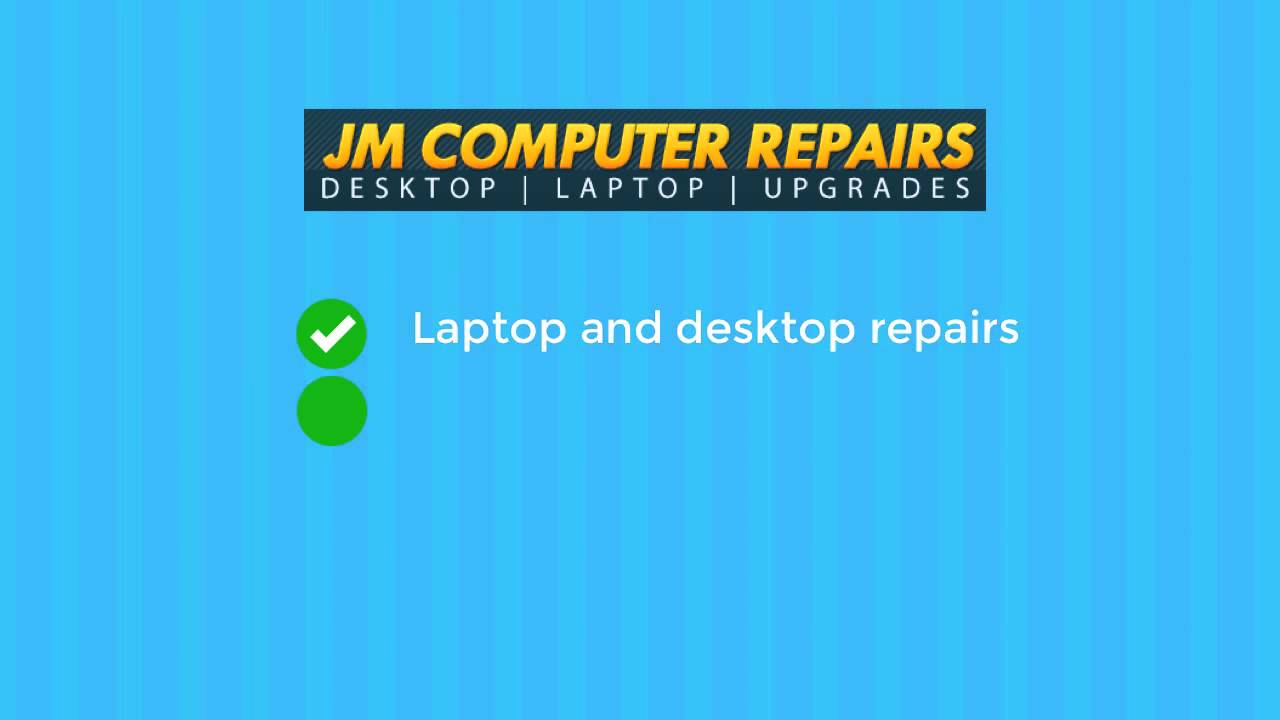 JM Computer Repairs   PC, Mac, Laptop and Desktop   YouTube 720p