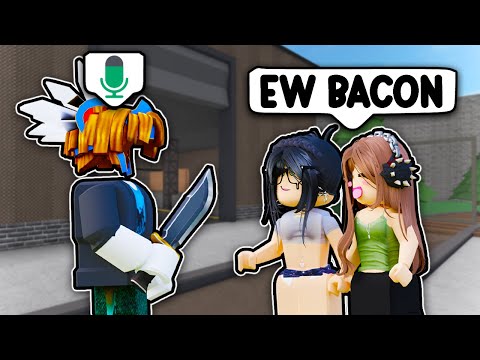 I Pretended To Be A RICH BACON HAIR In MM2... (Murder Mystery 2)