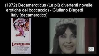 Other Italian historical, peplum and adventure movies: 1972 part1 ('The Other Canterbury Tales')