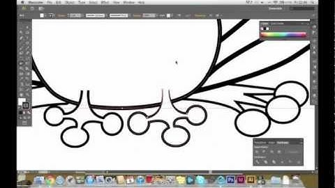 Width Tool Illustrator CS6 Tutorial - Quick 