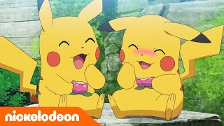 Pokémon Reizen: de serie | Goh vangt een Pikachu! | Nickelodeon Nederlands