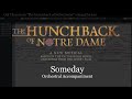 いつか ("劇団四季"ノートルダムの鐘) オーケストラ伴奏 Someday “The Hunchback of Notre Dame” Orchestral Accompaniment