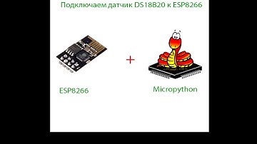 esp8266 + DS18B20 micropython